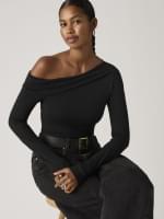 Clara Off Shoulder Long Sleeve Top