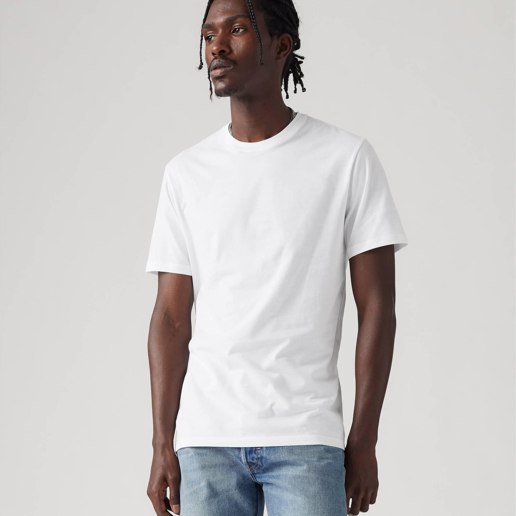 Slim Crewneck Tee (2 Pack) - Levi's Jeans, Jackets & Clothing