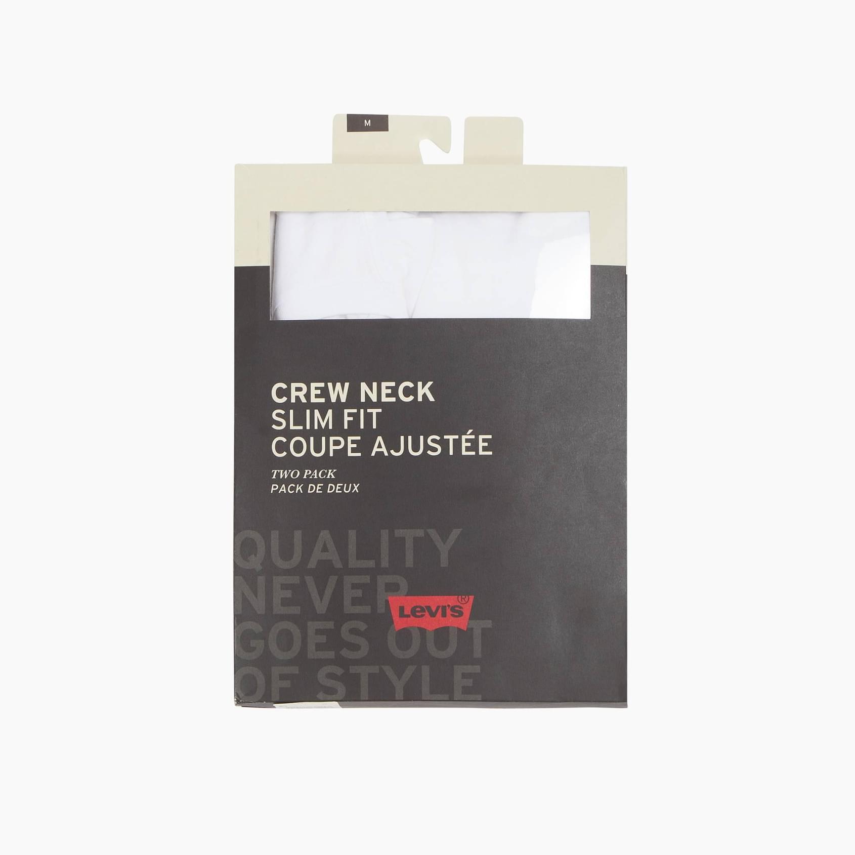 Slim Crewneck Tee (2 Pack) - Levi's Jeans, Jackets & Clothing
