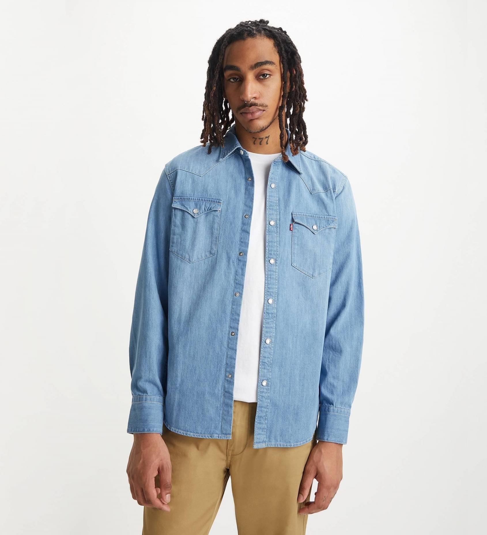 Barstow Standard Fit Western Shirt - Levi's Jeans, Jackets & Clothing