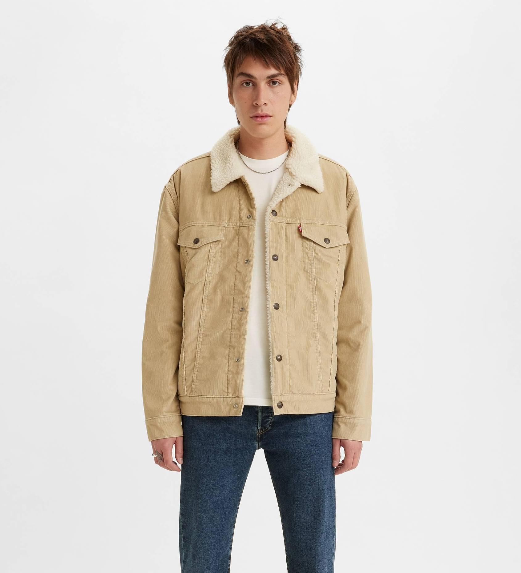 Men's type 3 hotsell sherpa trucker jacket