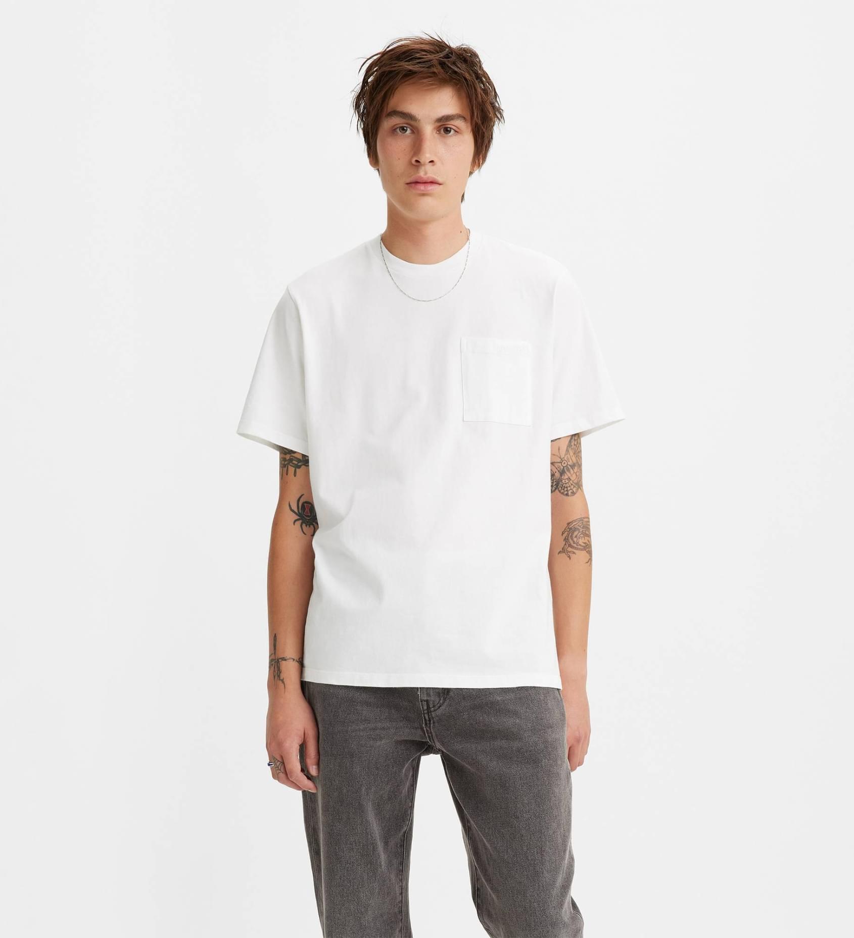 levis t shirt pocket