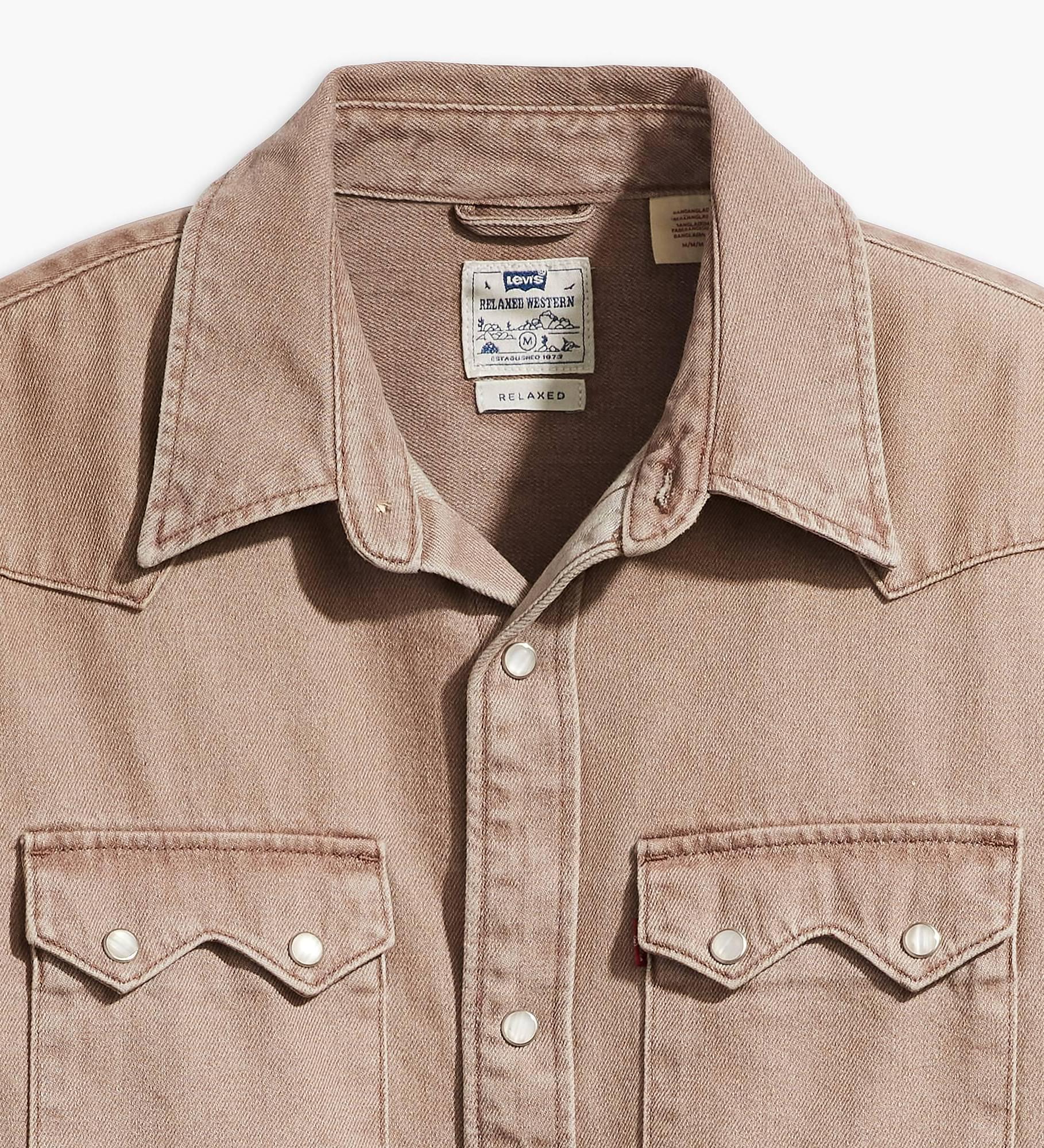 Sawtooth Relaxed Fit Western Shirt - Levi's Jeans, Jackets & Clothing