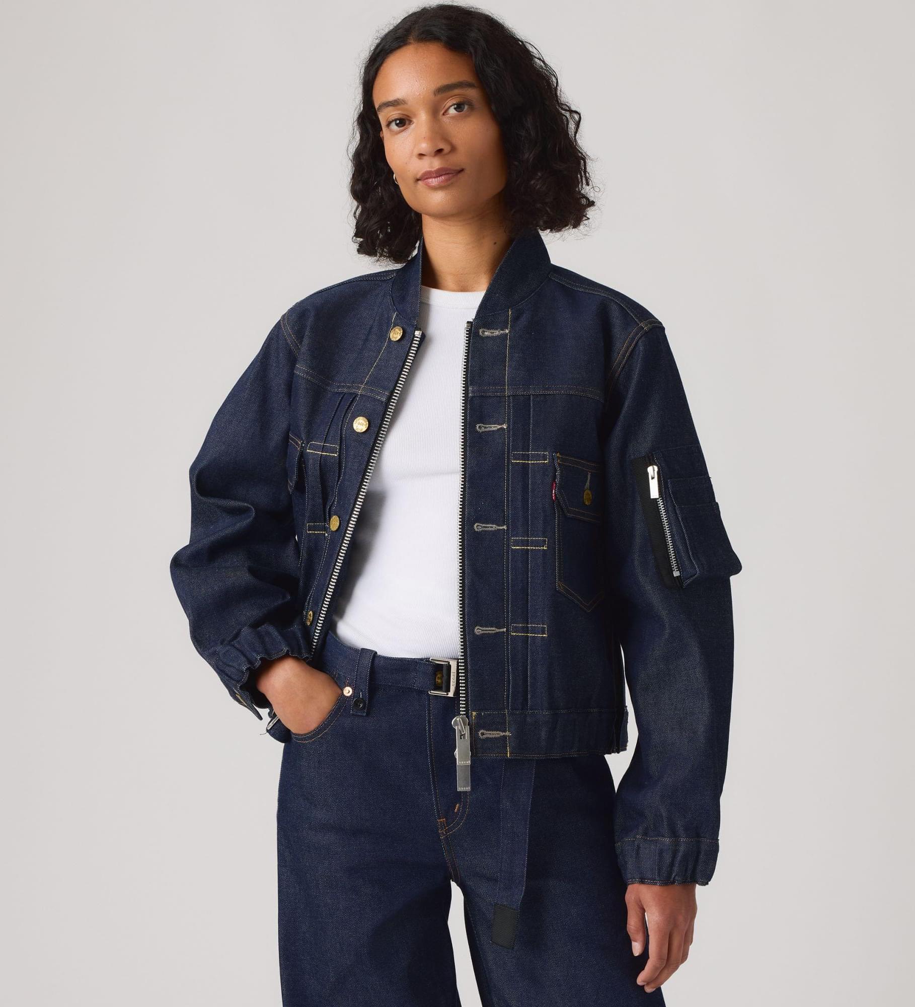 Levi's® x sacai Blouson Jacket - Levi's Jeans, Jackets & Clothing