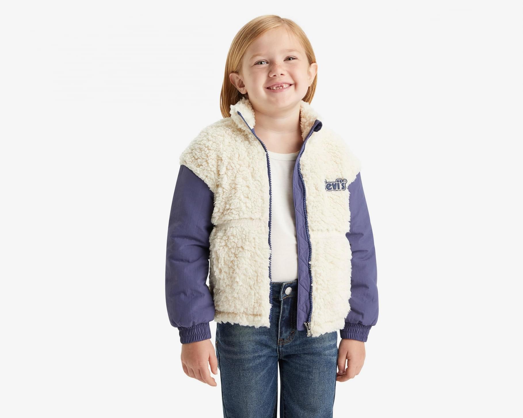 Boys hot sale sherpa coat