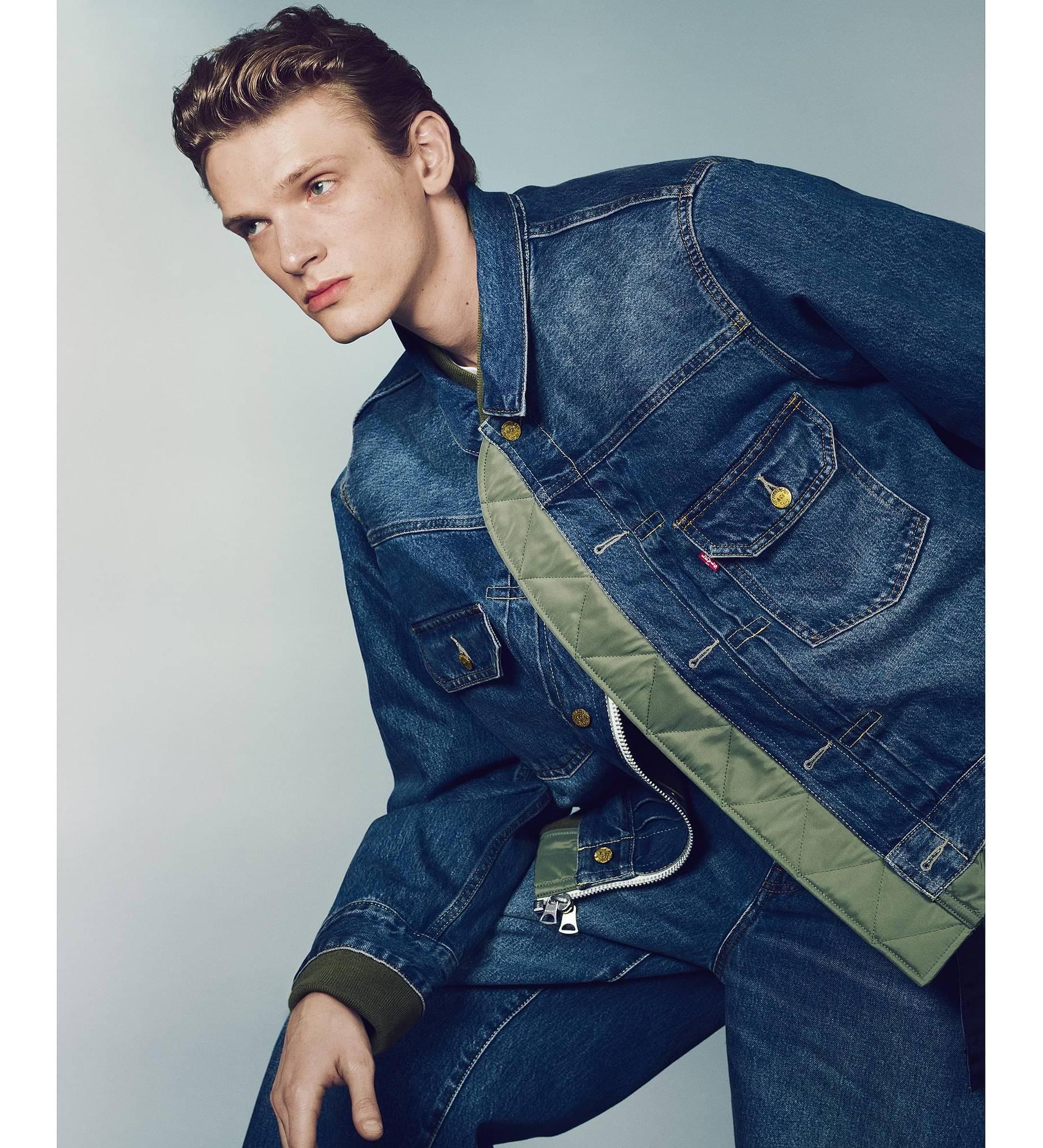 Levi's® x sacai Denim x Nylon Twill Reversible Blouson