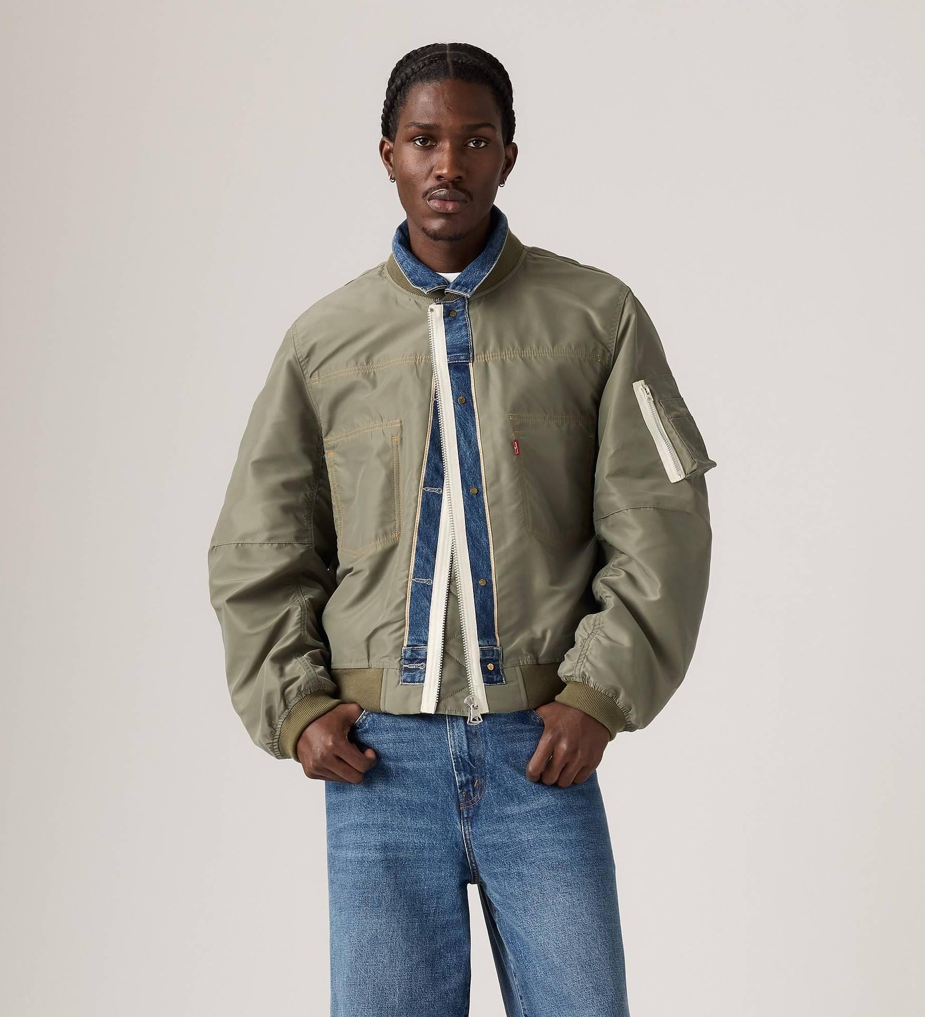 Levi's® x sacai Men's Denim x Nylon Twill Reversible Blouson