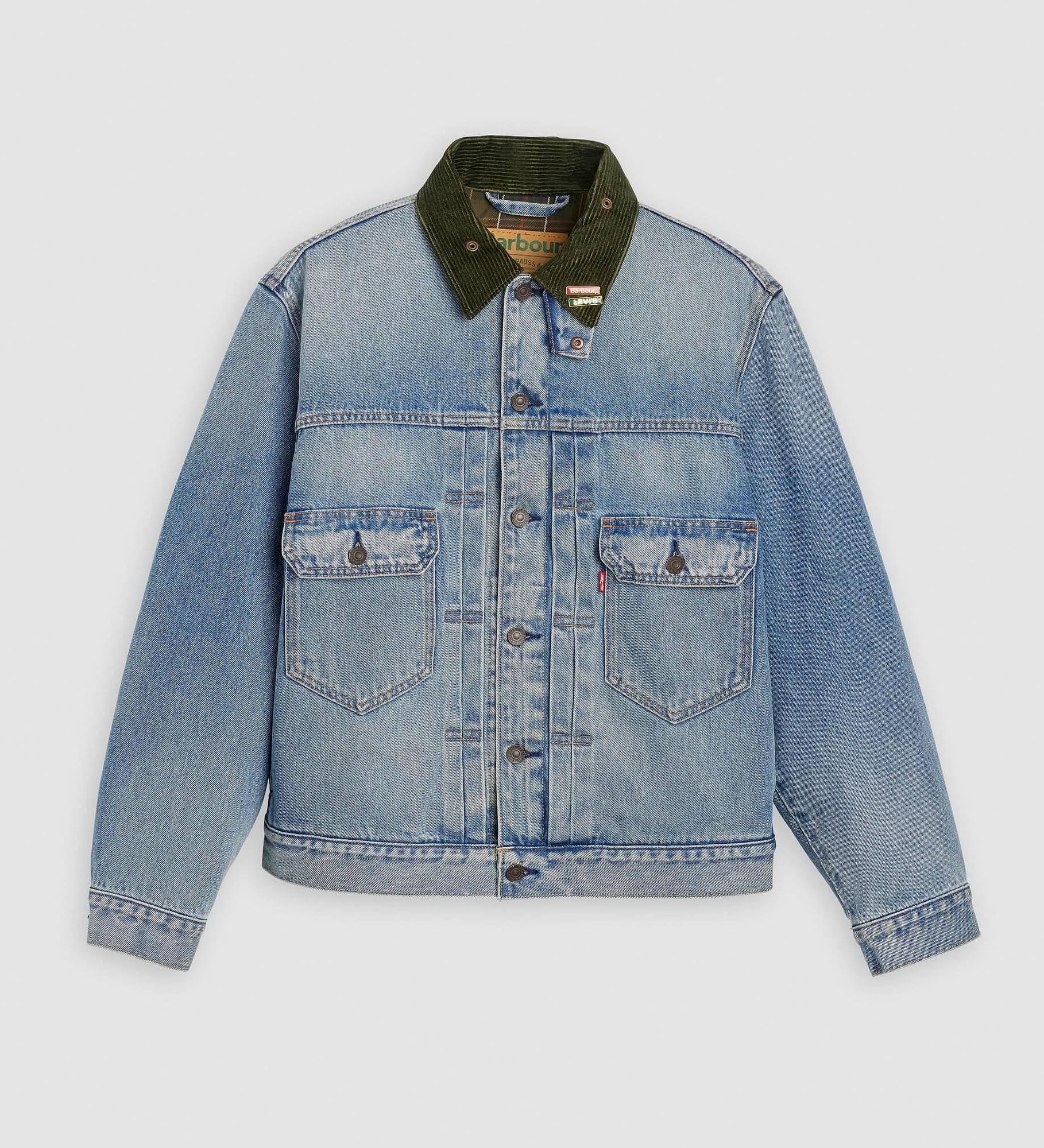 Levi's® x Barbour Type II Trucker Jacket - Levi's Jeans, Jackets