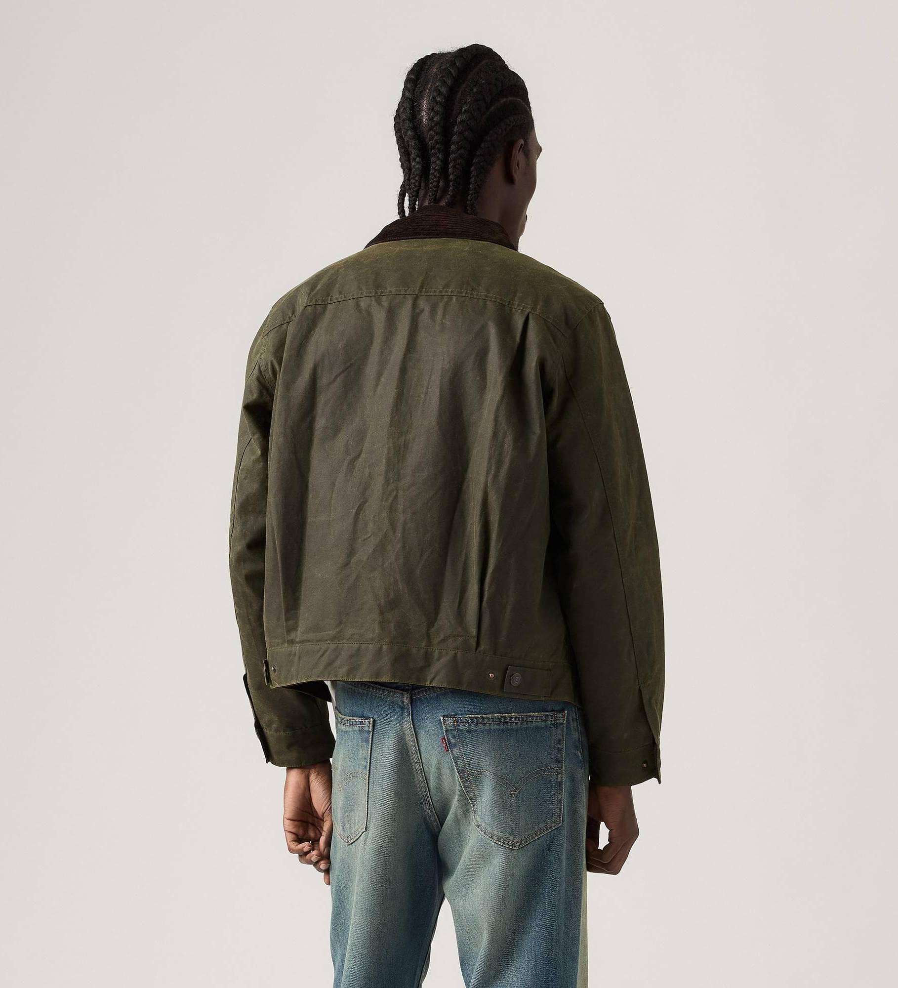 Levi's® x Barbour Type II Waxed Trucker Jacket - Levi's Jeans