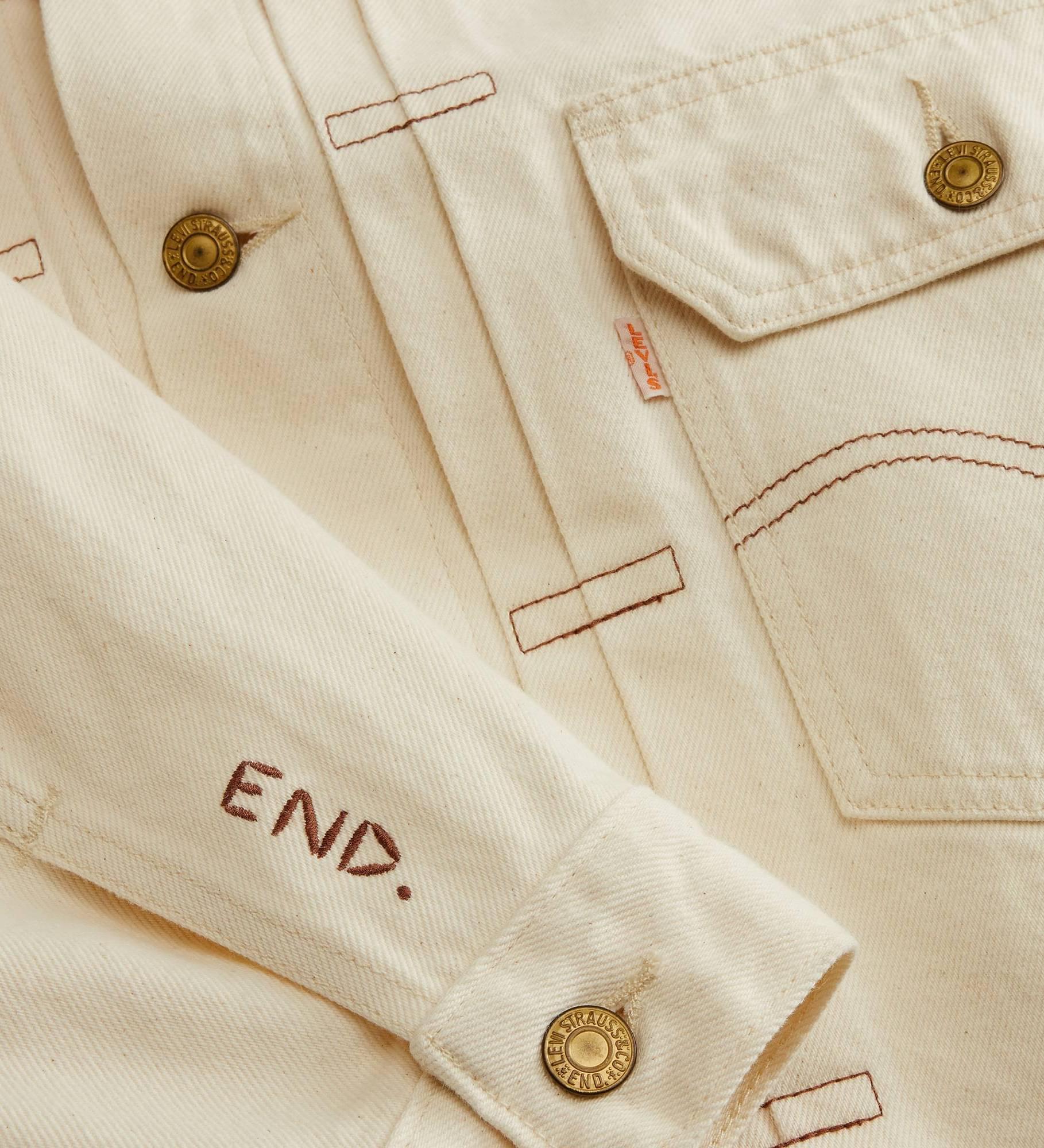 Levis trucker beige online