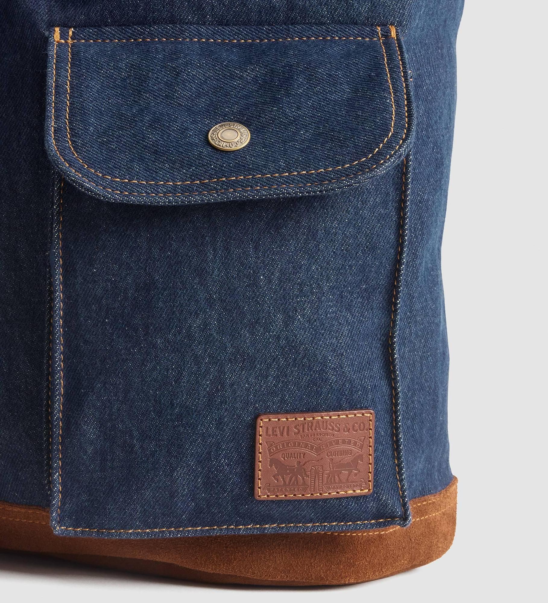 Levi Strauss Levis Mochila Mochila Grande Negra Elevation L Pack - Main Image