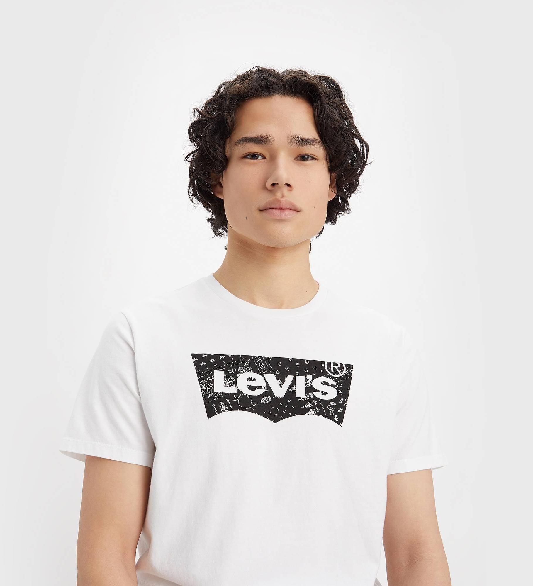 levis tartan t shirt