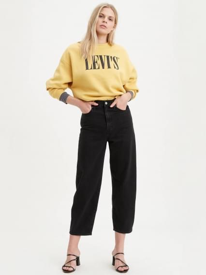 levis ribcage high waisted straight leg jeans