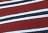 Milano Stripe Warm Cabernet - Multi Colour