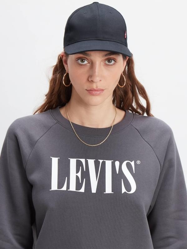 levi's herren classic twill red tab baseball cap