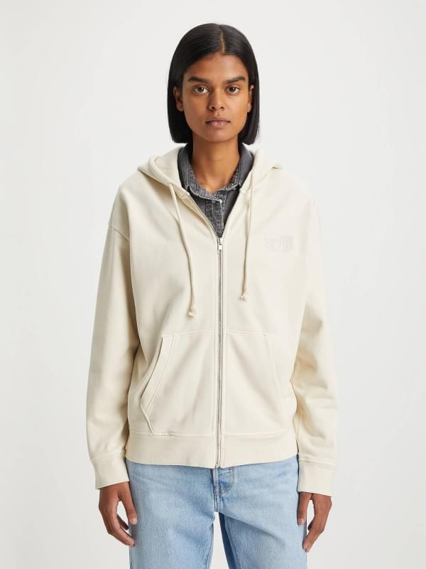 levis zip hoodie women's