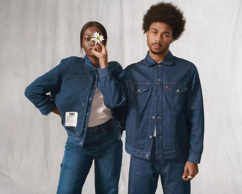 wellthread lined trucker jacket