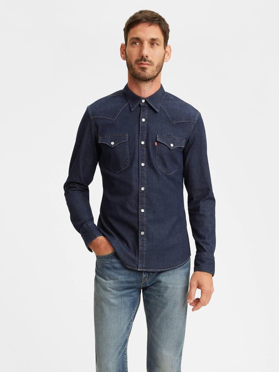 barstow western slim shirt