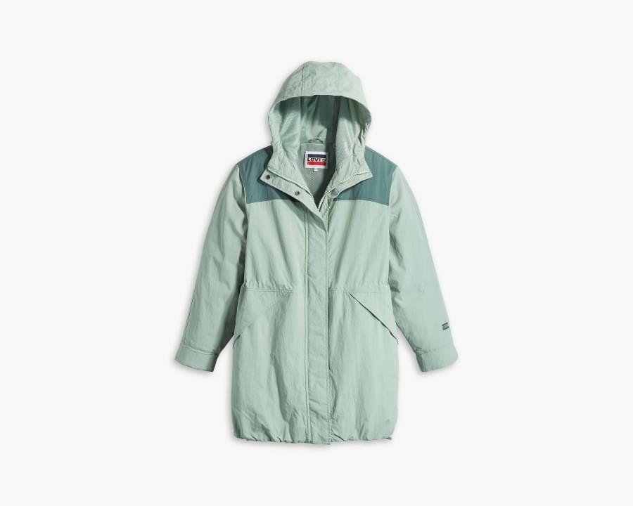 Levi's hooded clearance rain jacket