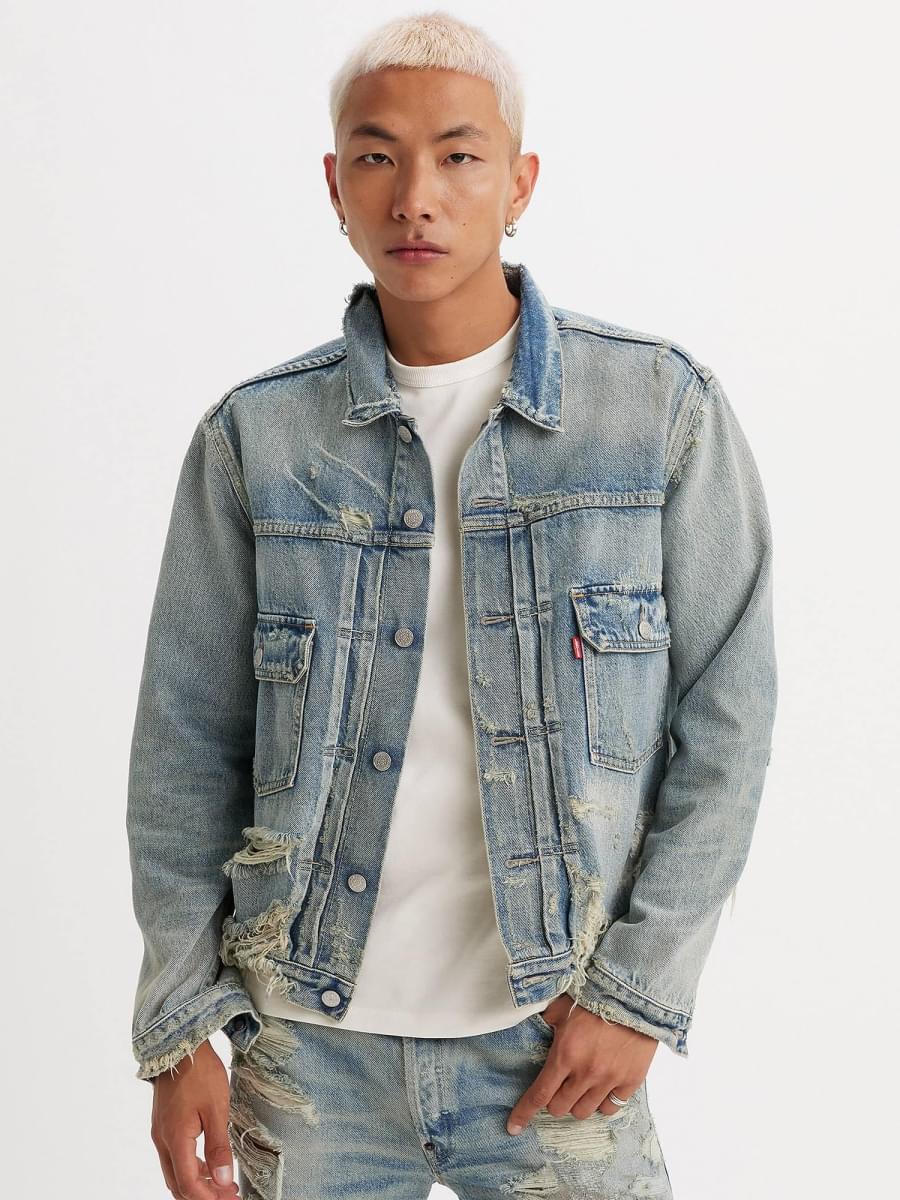Kenzo denim jacket mens hot sale