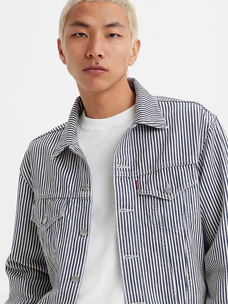 Levi's® x NIGO 557XX Hickory Stripe Trucker Jacket