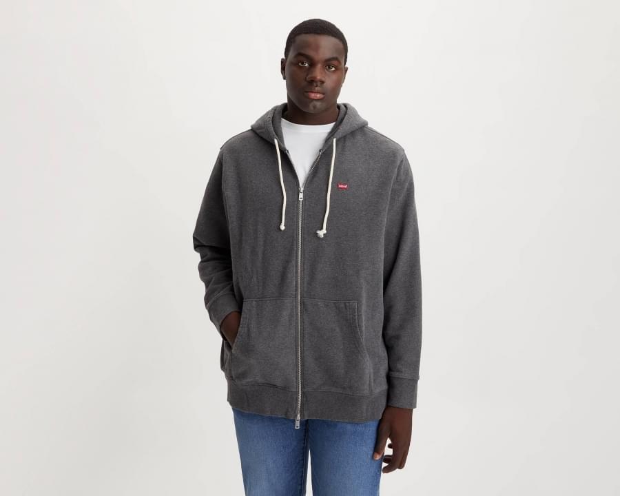 New Original Zip-Up Hoodie (Big & Tall) - Levi's Jeans, Jackets & Clothing