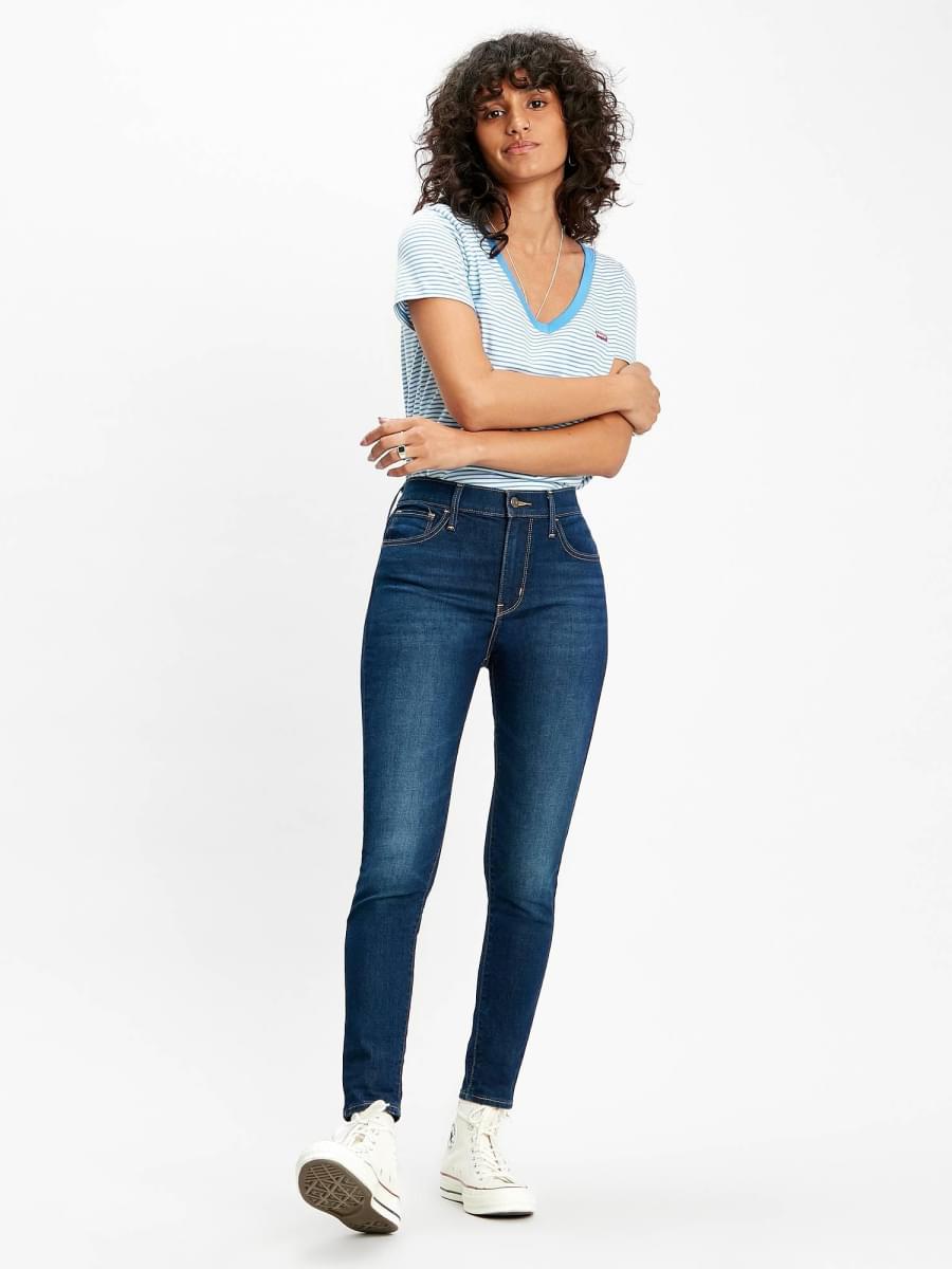 high rise super skinny ankle jeans