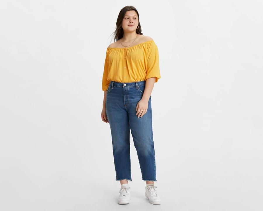 levi 501 jeans plus size