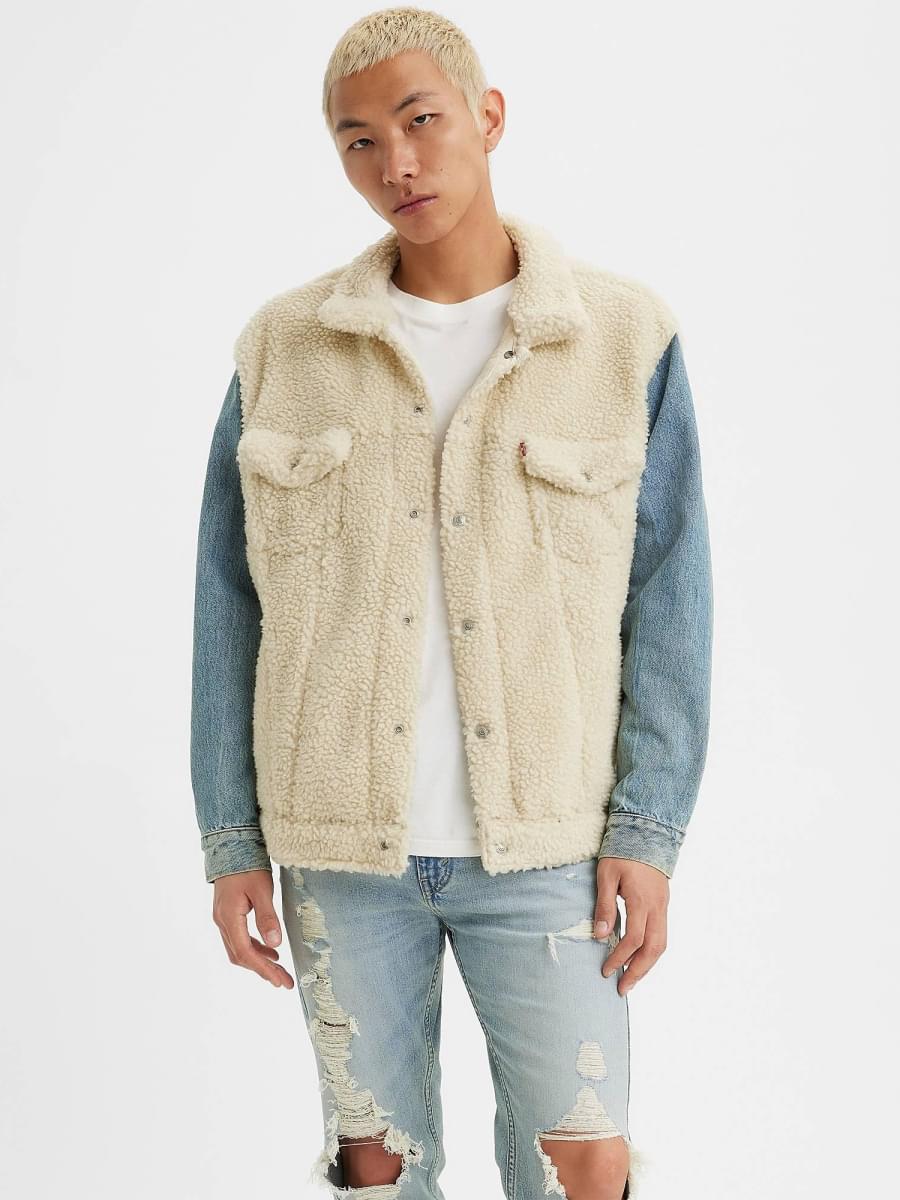 Denim hybrid sale jacket