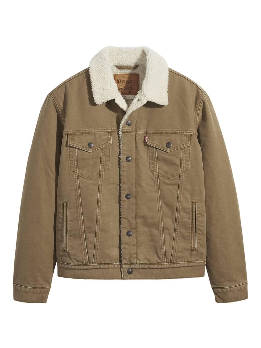 Levis canvas trucker jacket top
