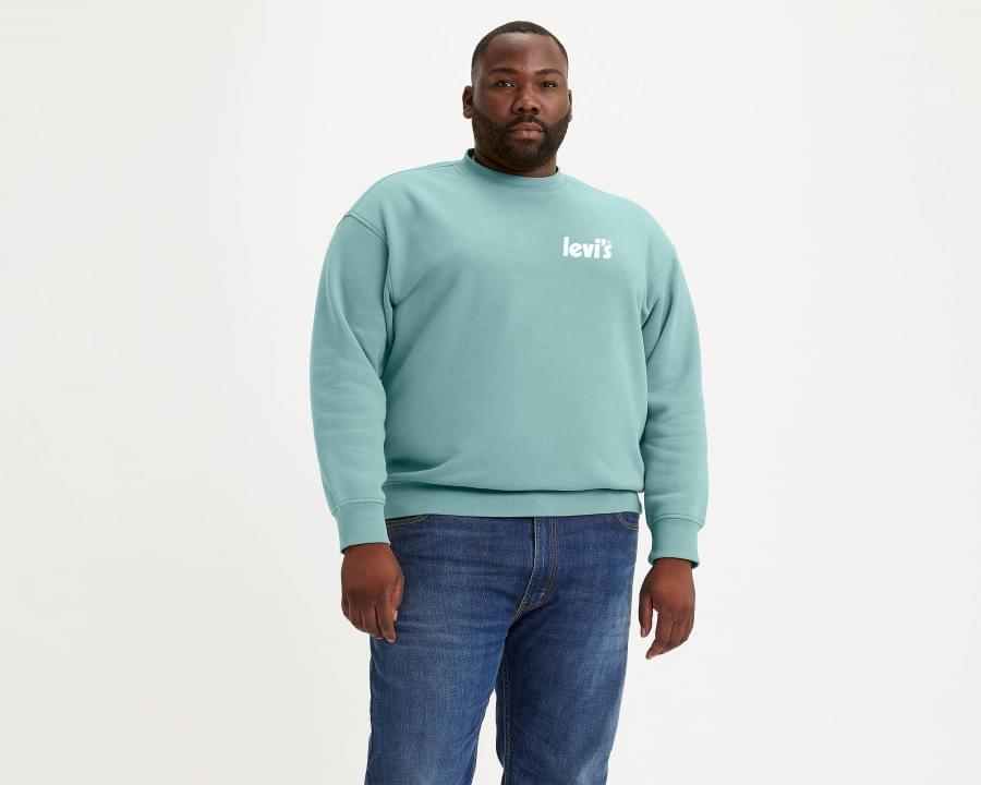 Relaxed Graphic Crewneck (Big & Tall) - Levi's Jeans, Jackets & Clothing