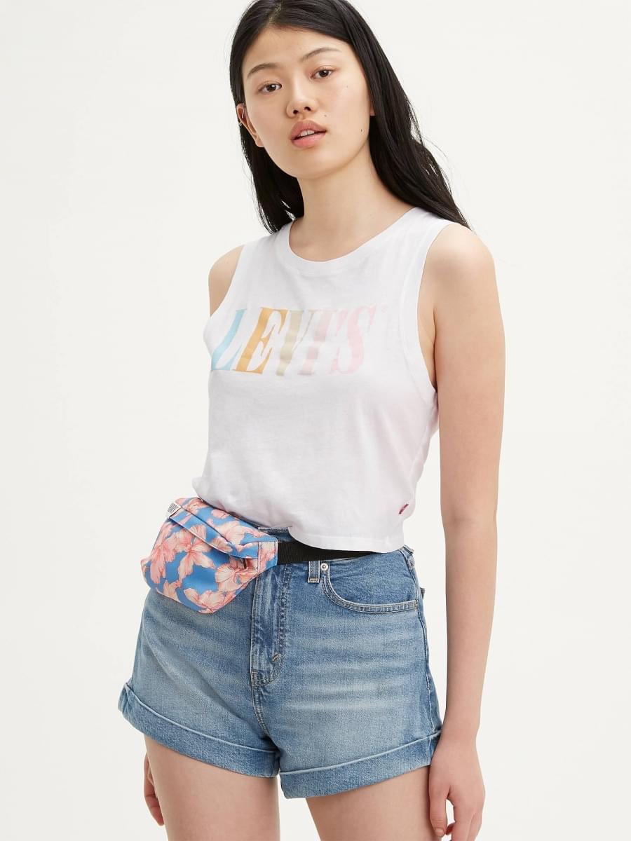 levi's graphic crop tank