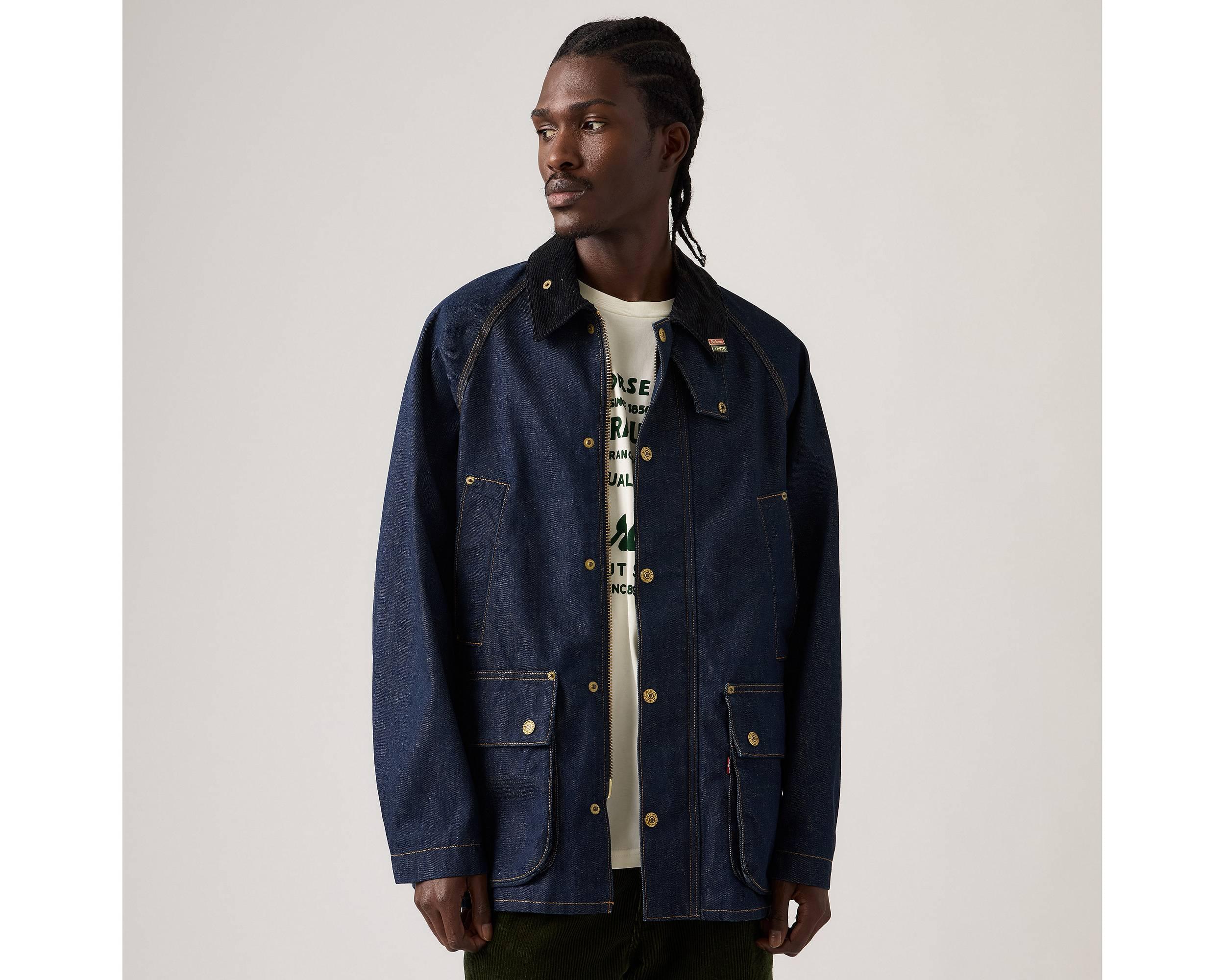 Levi’s®×Barbour OS Bedale Denim Jacket S Levi's® x Barbour Oversized Bedale Denim Jacket - Levi's Jeans
