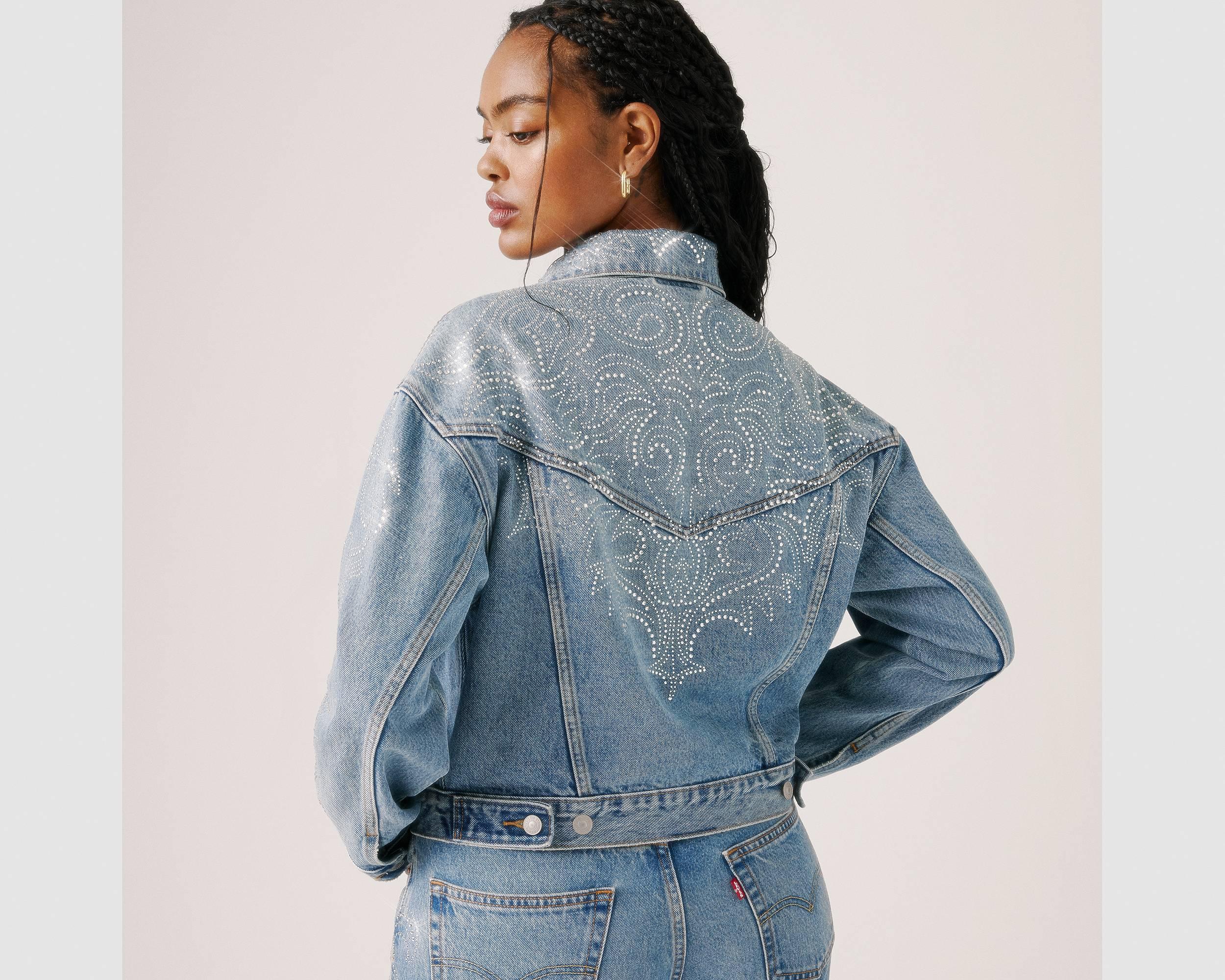 90s Shrunken Trucker Jacket Levi's Jeans, Jackets Clothing