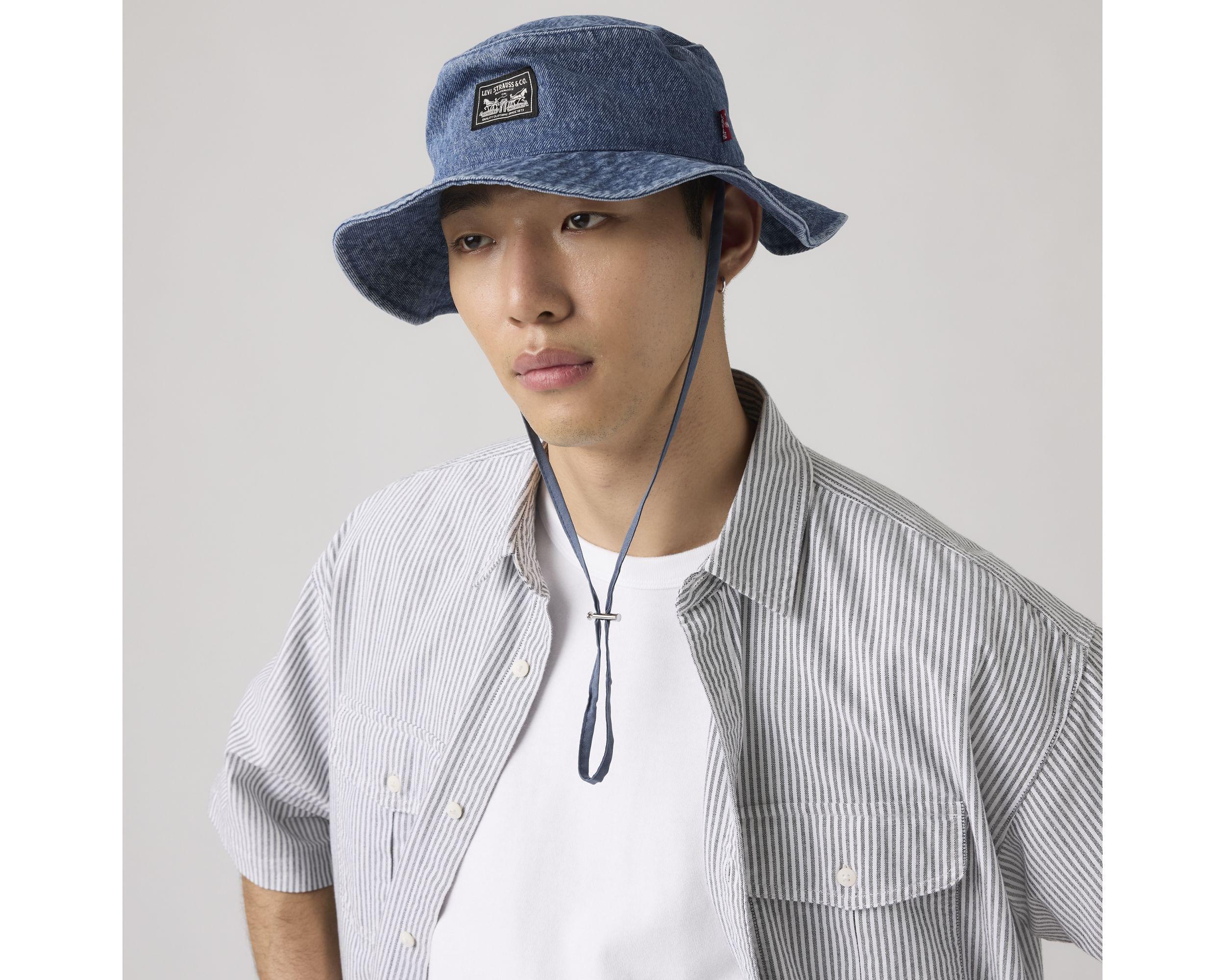 Bay Drawstring Bucket Hat - Levi's Jeans, Jackets & Clothing