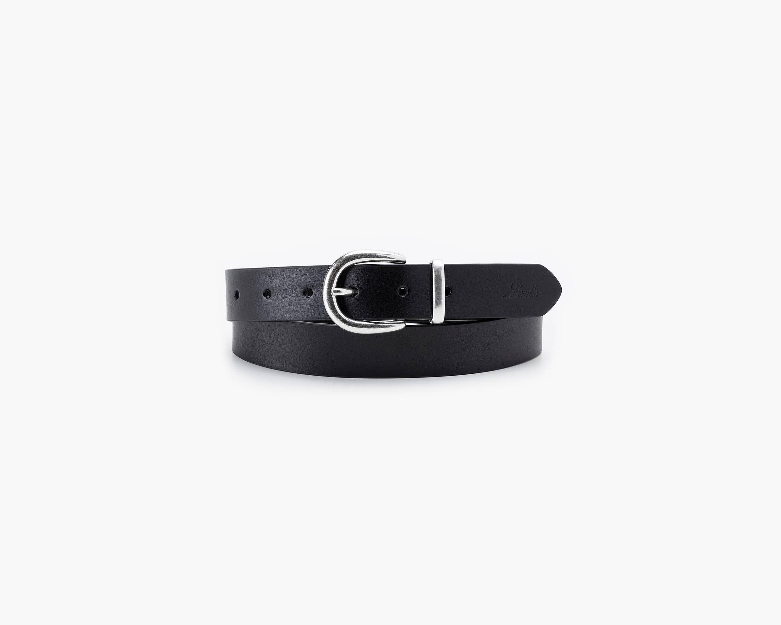 Levi's Phoebe riem van leer • Donkerbruin • de Bijenkorf
