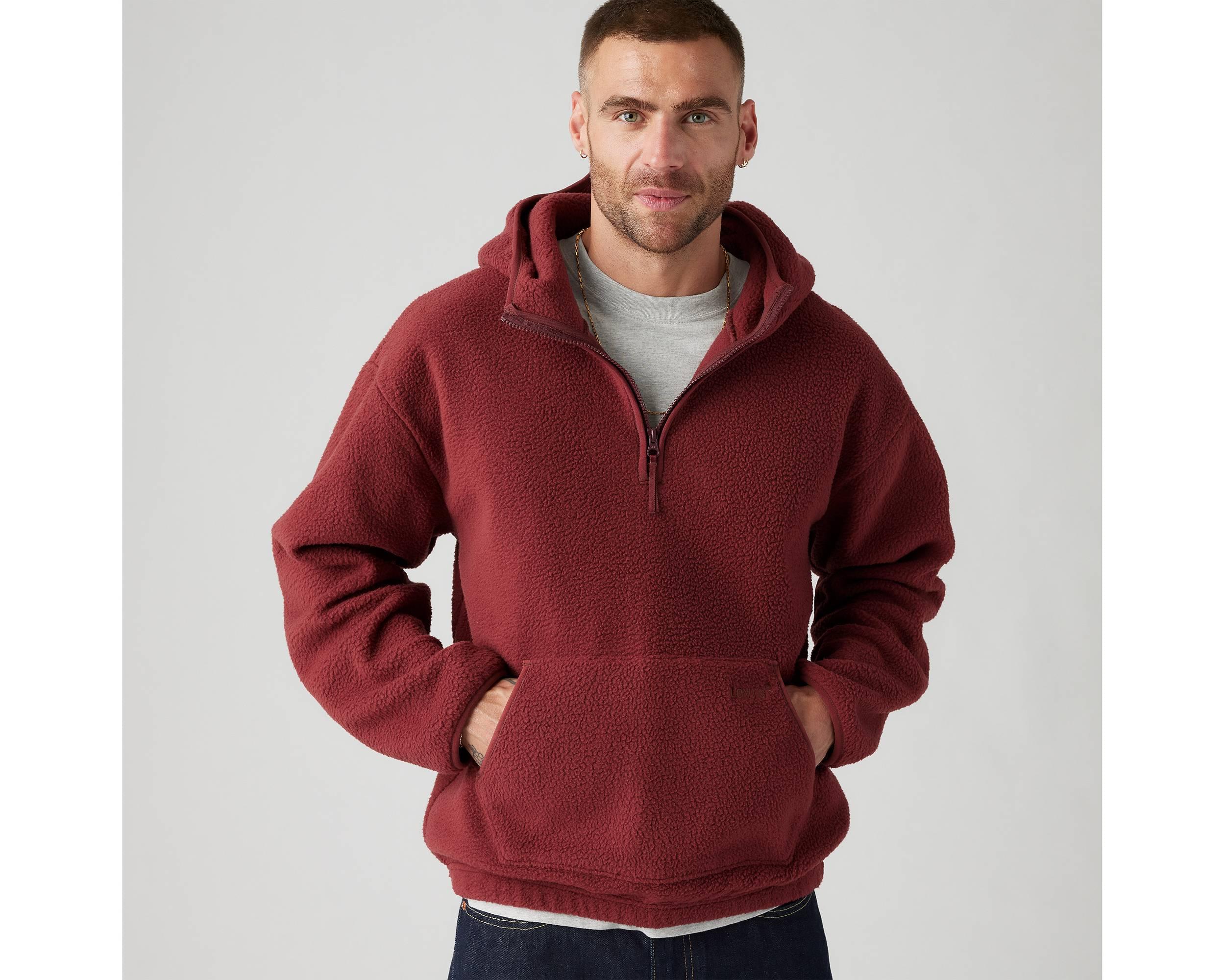 Hooded Sherpa Pullover