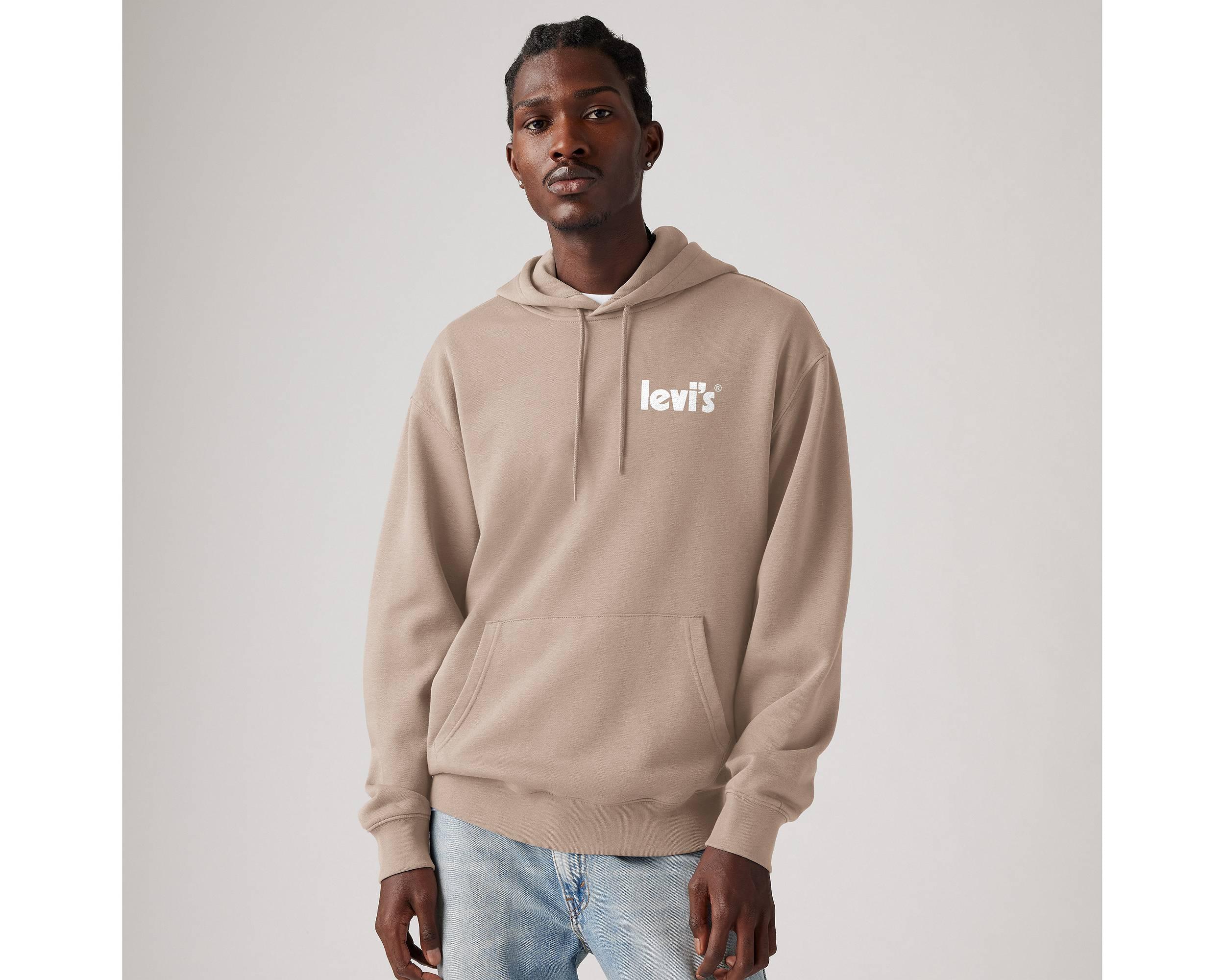 Oversized Hoodie Levi's Red Hoodie Relaxed Graphic Hoodie