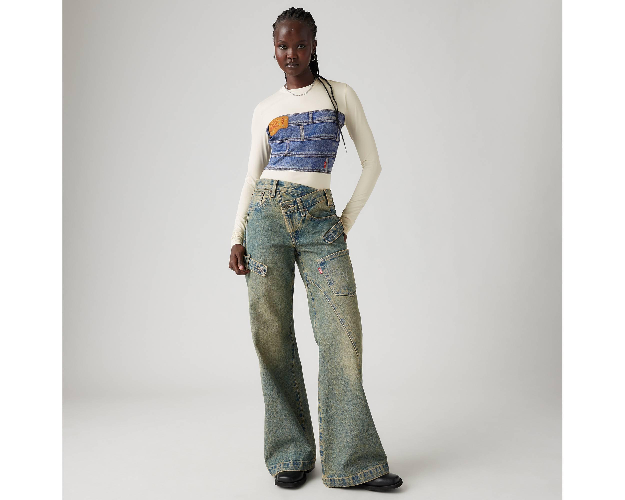 LEVIS×ADSB ANDERSSON BELL 】OVERLAY JEAN