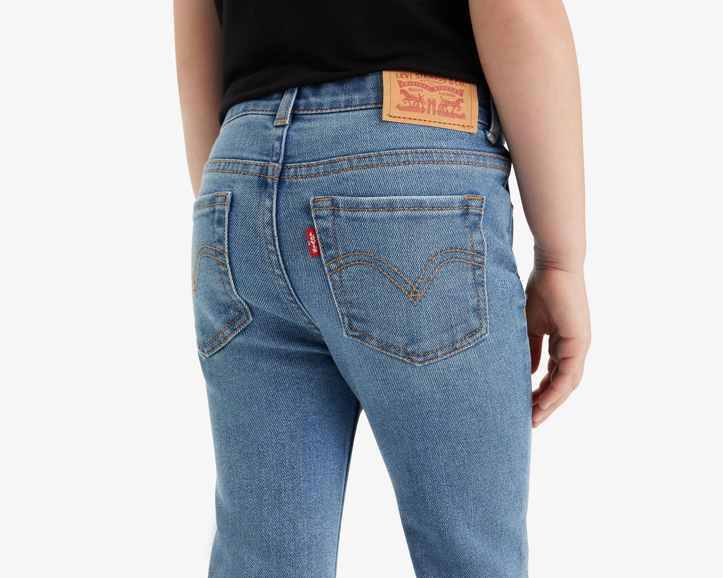 Kids High Rise Flare Jeans