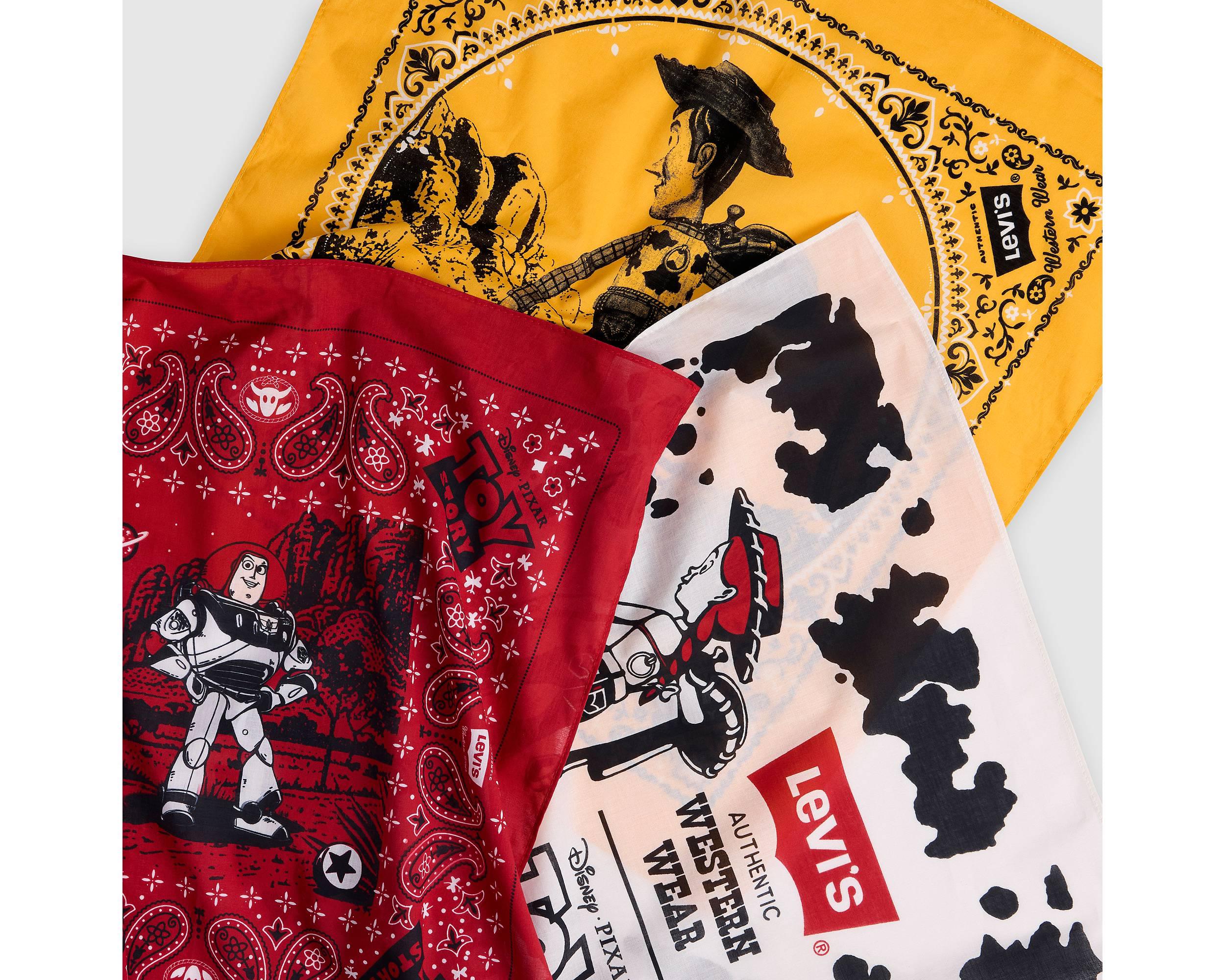 Levi's® x Toy Story Bandana (3 Pack) - Levi's Jeans, Jackets