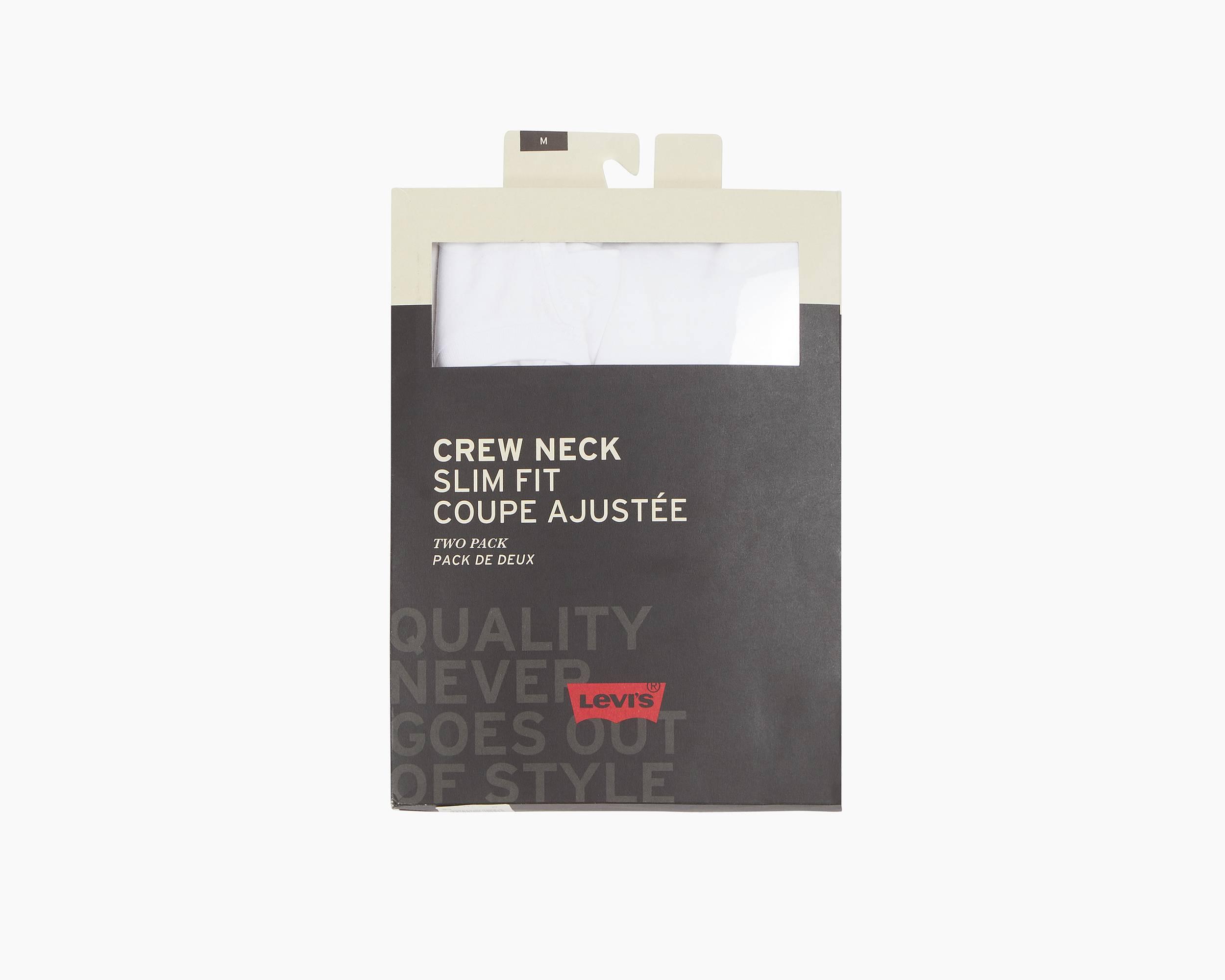 Slim Crewneck Tee (2 Pack) - Levi's Jeans, Jackets & Clothing